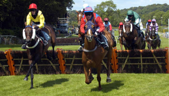 Picture By Victoria Middleton Cartmel Races 14th July 2011. A P McCoy on He