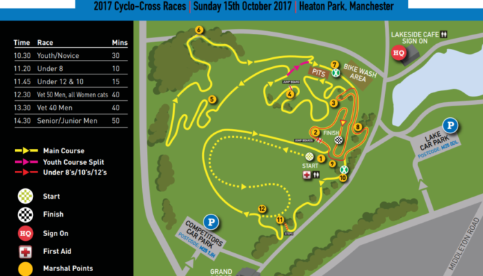 Round 3 – Manchester Wheelers ‘Cross / Heaton Park – Preview