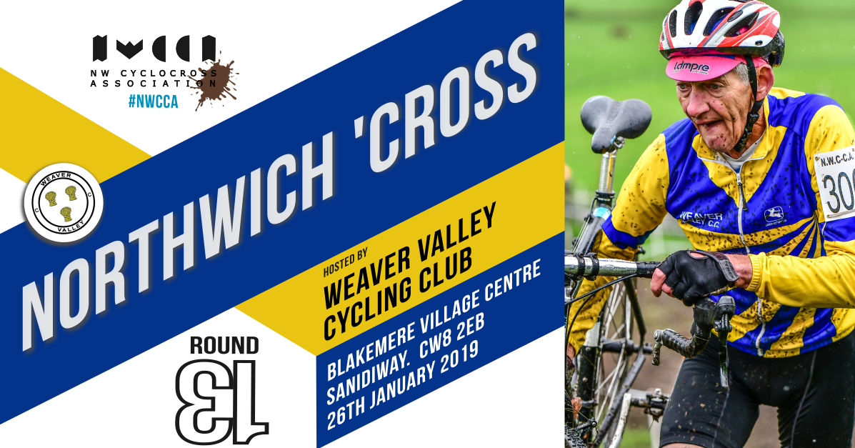 Preview: Weaver Valley CC Cyclocross, 26 Jan 2019, round 13